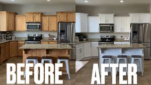 before after kitchen